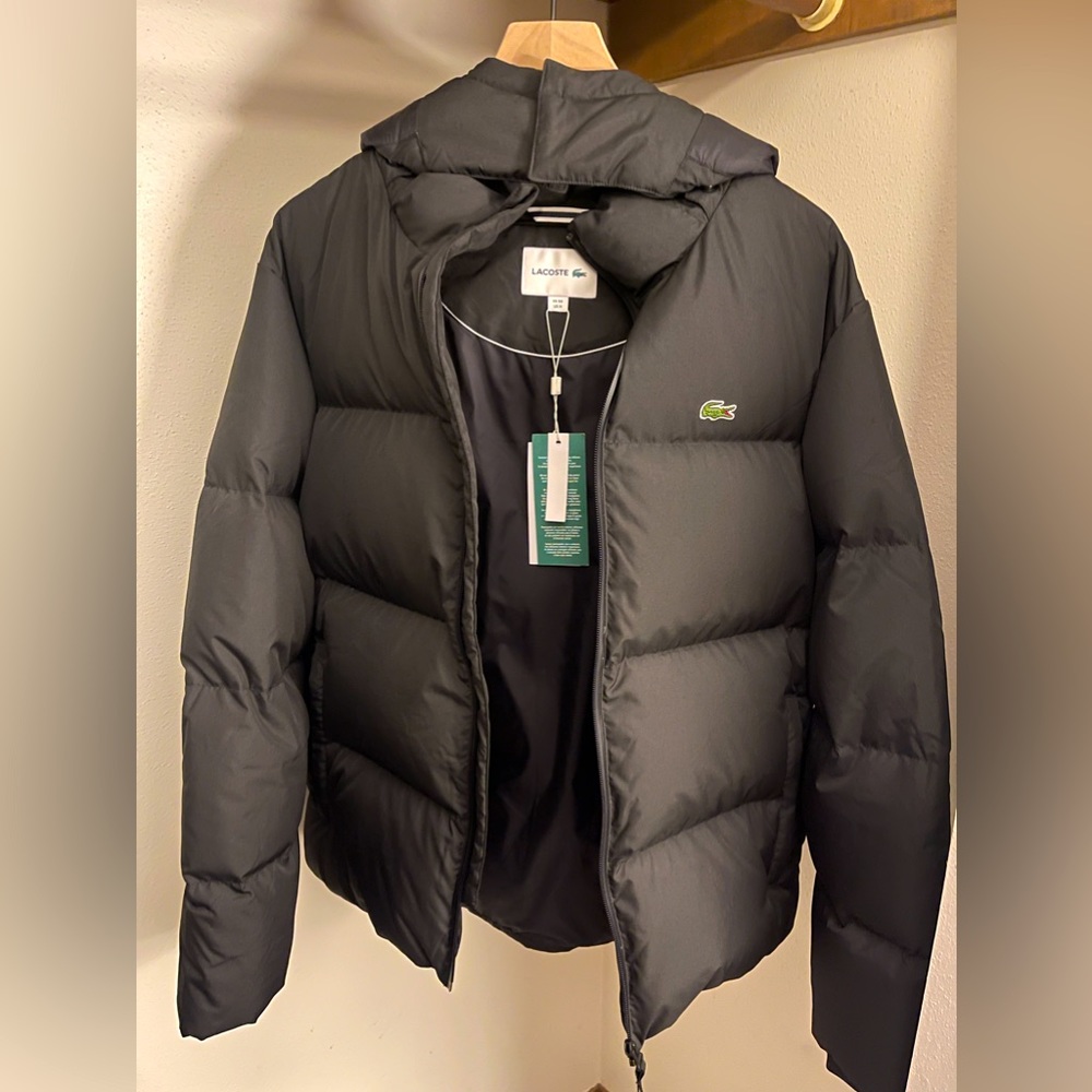 Lacoste Mens Down Puffer Jacket